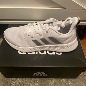 Adidas PURE MOTION White Running Shoes